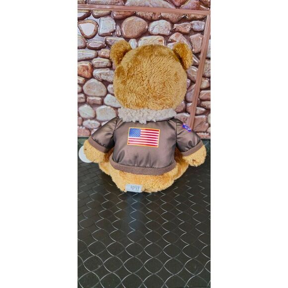 Top Gun Musical Teddy Bear, 10-inch plush #B14 - Picture 3 of 8